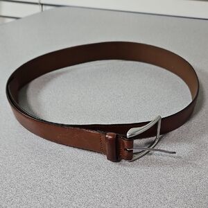 Men's Classic Brown Leather Belt